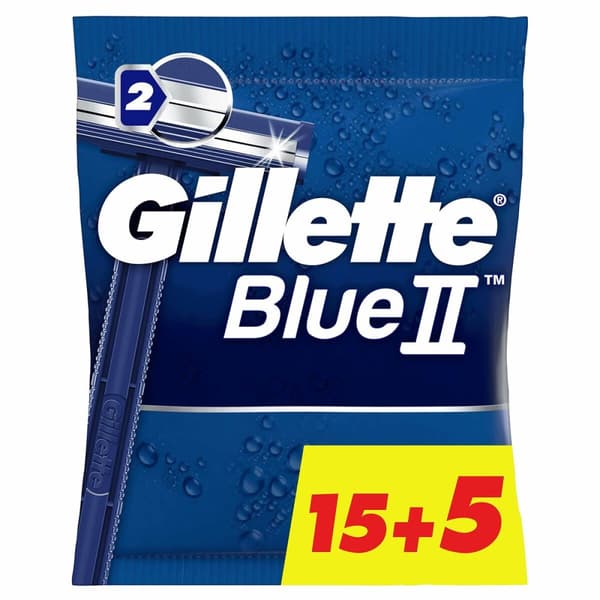 Kertakäyttöhöylä Gillette Blue II 20 osaa