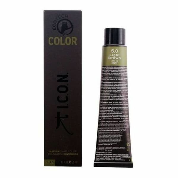 Permanent färg Ecotech Color I.c.o.n. Ecotech Color Nº 9.0-rubio muy claro 60 ml