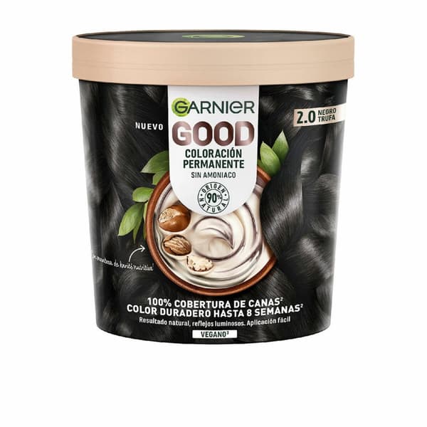 Permanent färg Garnier Good Svart Nº 2.0 (1 antal) Permanent färg Garnier Good Svart Nº 2.0 (1 antal)