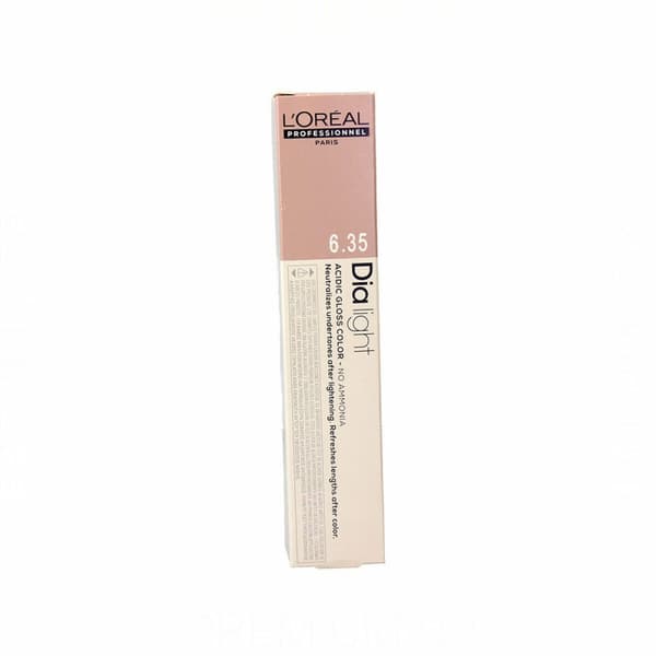 Farve uden Ammoniak L'Oreal Professionnel Paris Dia Light Nº 6.35 (50 ml)