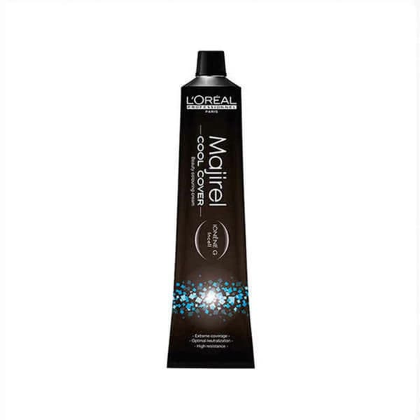 Permanent färg Majirel Cool Cover L'Oreal Professionnel Paris LMCC718 Nº 7.18 (50 ml)