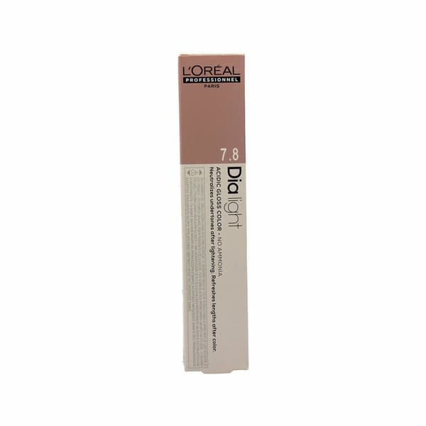 Färg utan ammoniak L'Oreal Professionnel Paris Dia Light 50 ml Nº 7,8