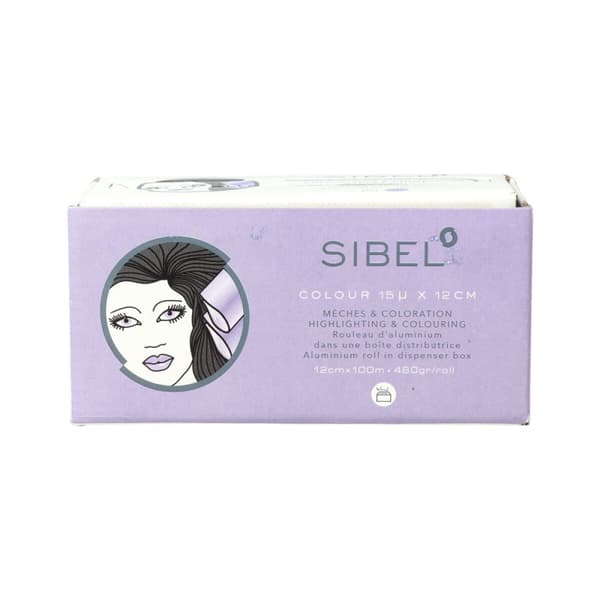 Aluminiumfolie Sinelco Sibel High Hår- och skönhetsvård 15 x 12 x 100 cm Lila
