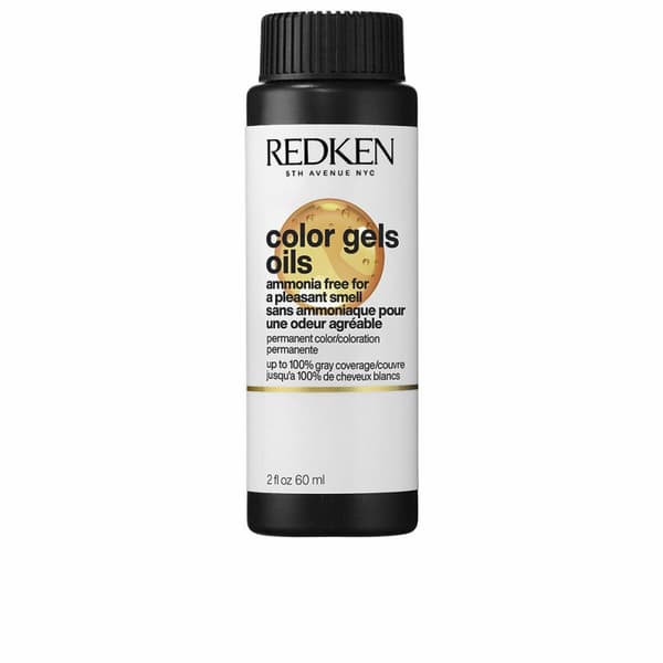 Permanent hårfarge Redken COLOR GEL OILS Nº 7NW - 7.03 3 X 60 ml