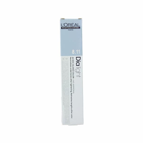 Farve uden Ammoniak L'Oreal Professionnel Paris Dia Light N.º 8.11 (50 ml)