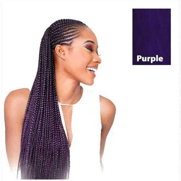 Hair extensions X-Pression 208,28 cm Purpur pelo sintetico