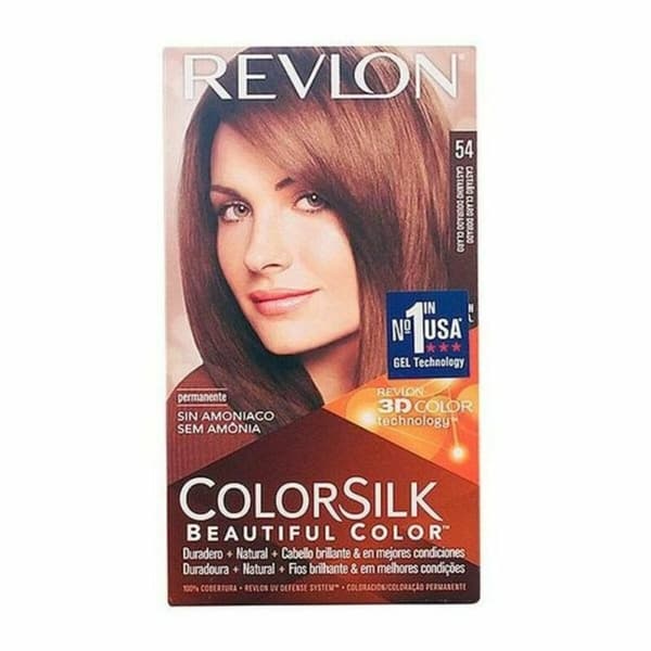 Väriaine ei sisällä ammoniakkia Colorsilk Revlon PPAX1183540 Vaalea kullanruskea (1 osaa)