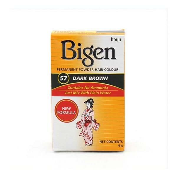 Permanent Hårfarge Bigen Nº57 Dark Brown (6 gr)