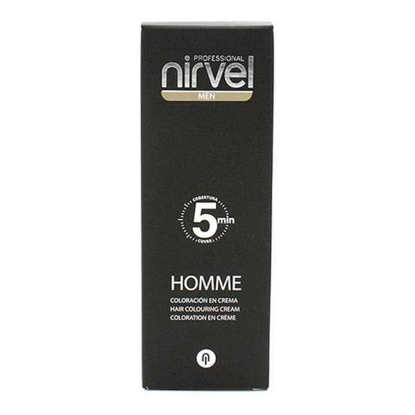 Farve uden Ammoniak Men 5 Minutes Nirvel Men 5 Mørkegrå (30 ml)