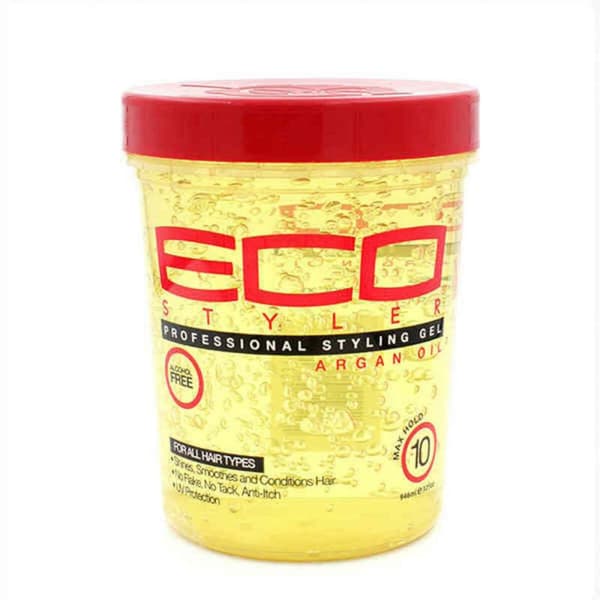 Medium fixeringsgel Eco Styler Styler Styling 946 ml Arganolja