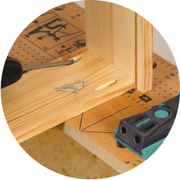 Invisible Assembly Box - Undercover Jig PZ wolfcraft 4642000
