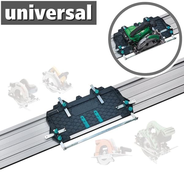 Universal styrskena FKS 145 - wolfcraft - för cirkelsåg - Skär upp till 110 cm - 6913000