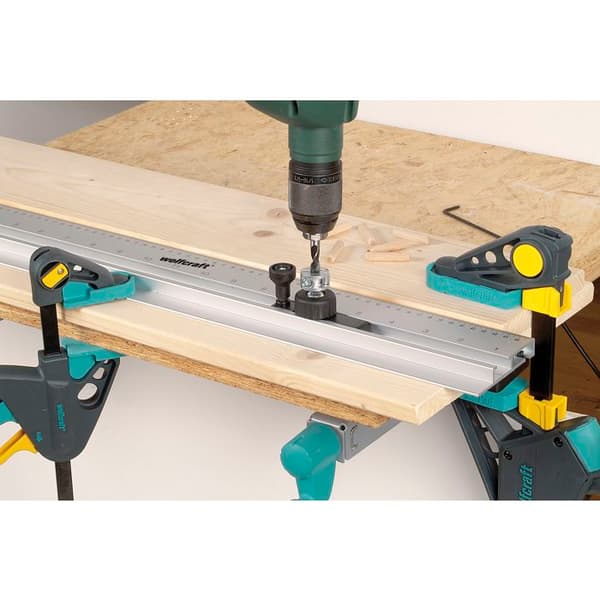 Seriell borrjigg - wolfcraft - för trunnion montering - 4650000