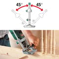 Miniatyrbild 4 av 4: Tecmobil Drilling Support - wolfcraft - Justerbar och bärbar borrguide - 4522000