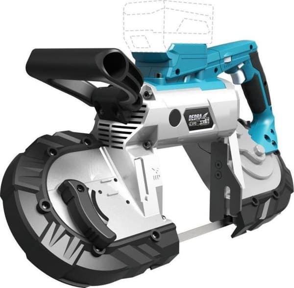 Gångerådd - skärguide Dedra - DED6902 - Trådlös metallskärare 127mm 18V
