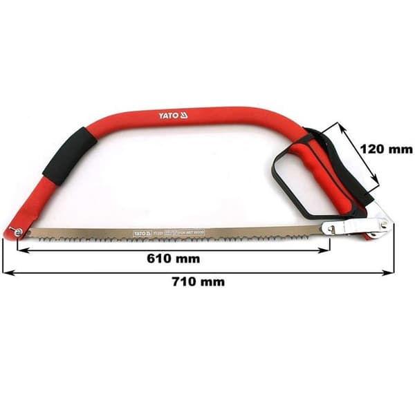 Gabarit de coupe - guide de coupe Yato - YT-3203 - Bågfil 610 mm