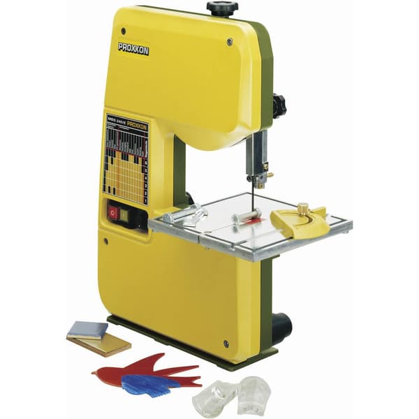 Proxxon Micromot Bordsbandsåg MBS 240/E 230 V 85 W Sågblad, längd 1065 mm