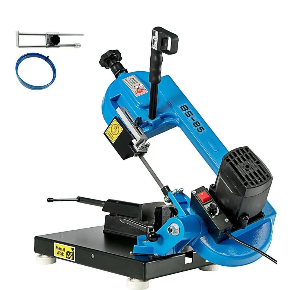 1KW 40-88MPM multifunktionell bärbar bänkskiva metallbandsåg, halkfritt handtag