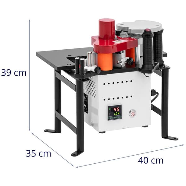 MSW Portabel kantlistmaskin - 765 W - 5 m/min matningshastighet - 120–180 °C