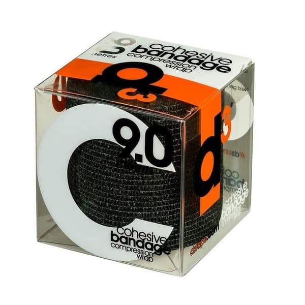 D3 Tape Sammanhållande bandage Black 9m x 50mm