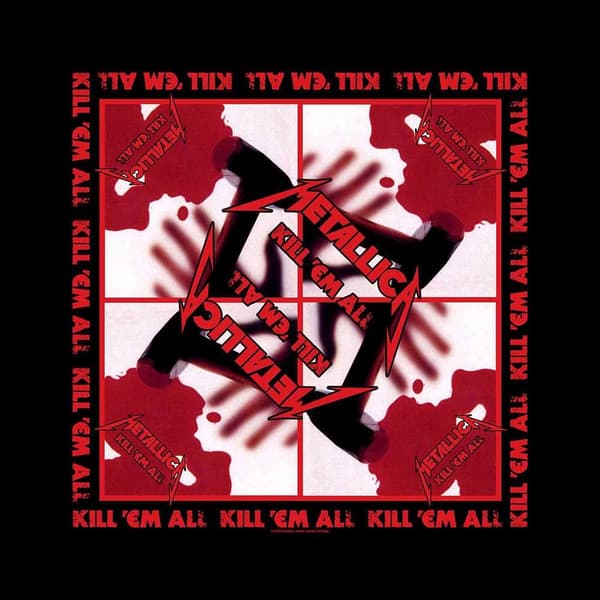 Metallica Unisex Bandana: Kill 'Em All