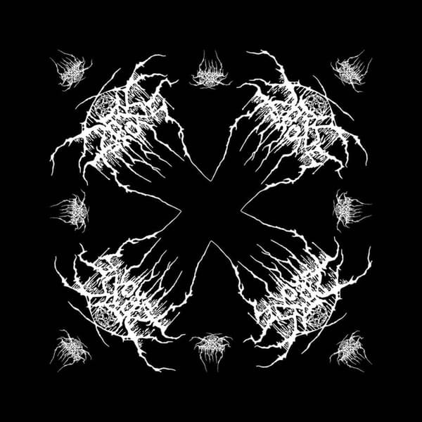 Darkthrone Bandana Band Logo Official Black One Size