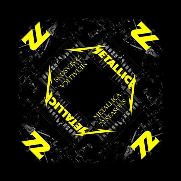 Metallica Unisex Bandana: 72 Seasons