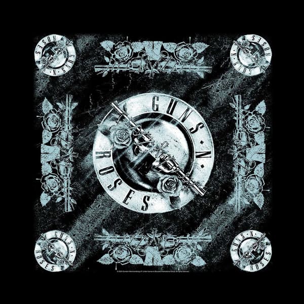 Guns N' Roses Logo Bandana One Size