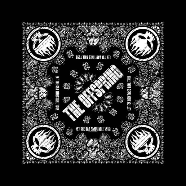 BANDANA THE OFFSPRING - SKULL LOGO