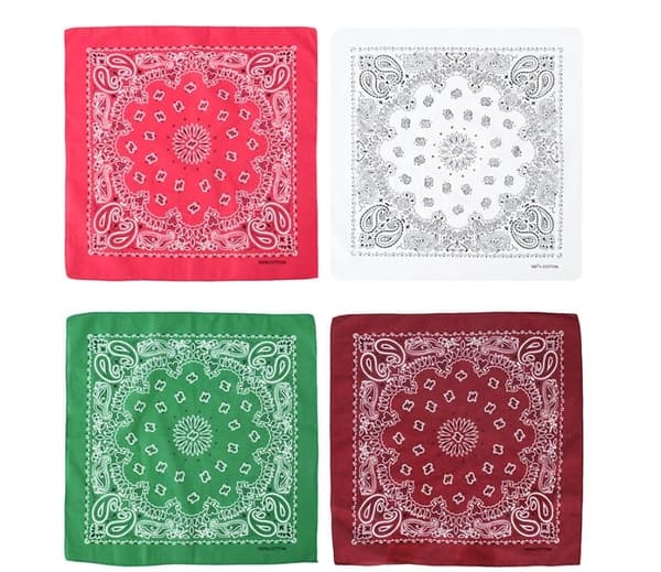 Lollanda 6 kpl Bandana Paisley 54x54 cm