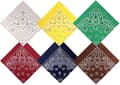 Pikkukuva 1 / 9: Lollanda 6 kpl Bandana Paisley 54x54 cm