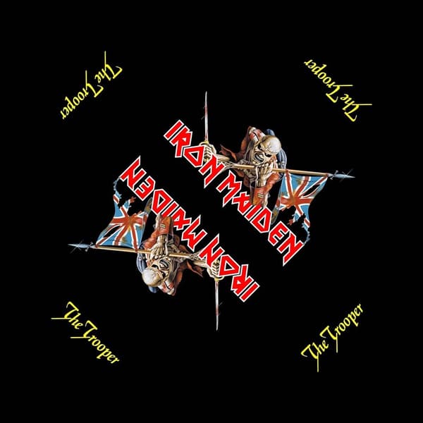 Iron Maiden Unisex Bandana: The Trooper