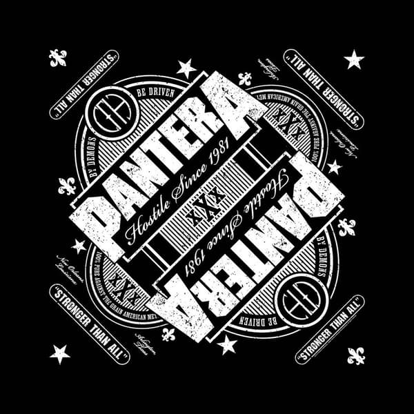 Pantera Unisex Bandana: Stronger than all