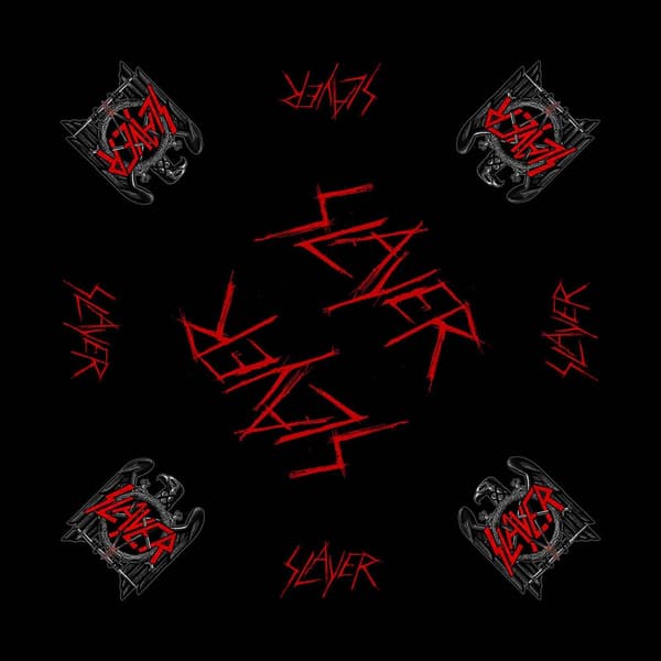 Slayer Unisex Bandana: Black Eagle