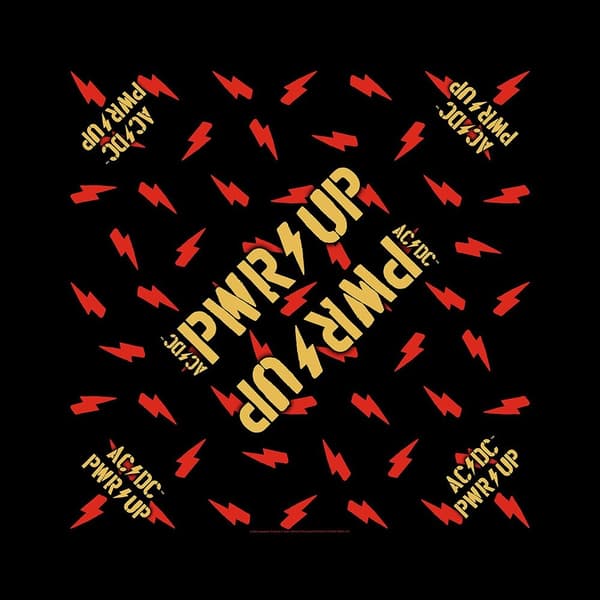 AC/DC Unisex Bandana: PWR-UP