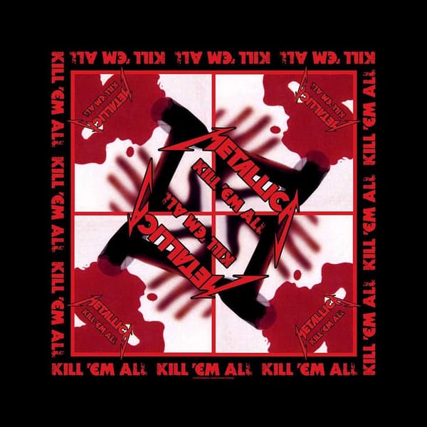 Metallica Unisex Bandana: Kill 'Em All