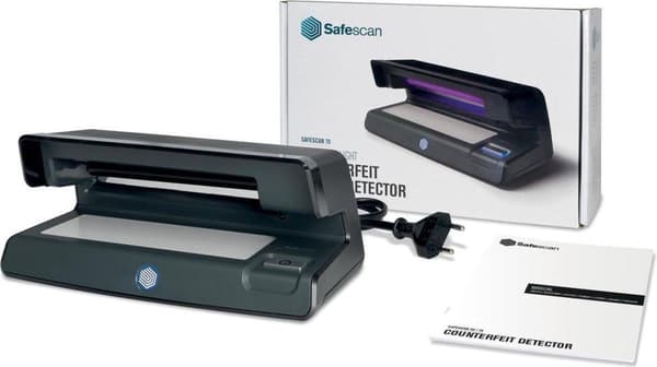 Detektor för falska pengar Safescan 70 UV Svart