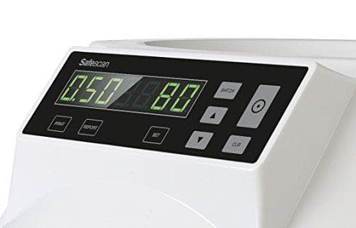 Safescan CHF kolikkolaskuri "Safescan 3175.00cm (1250"), valkoinen - markkinoille: CH - 1 kpl (113-0550)
