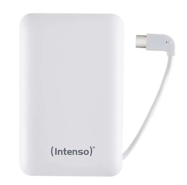 POWER BANK USB 10000MAH/WHITE XC10000 INTENSO Hvid