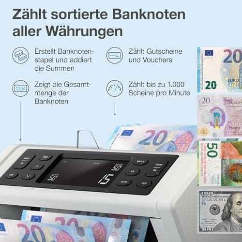 Safescan sedelräknare 2210 (G2) (115-0708)