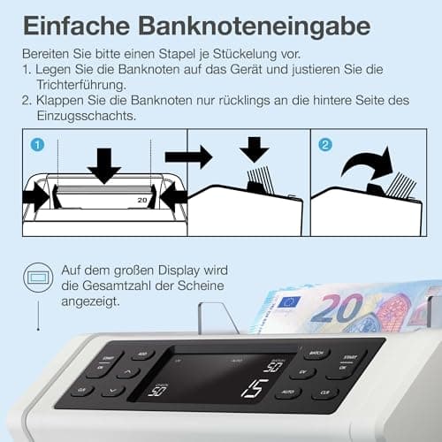 Safescan sedelräknare 2210 (G2) (115-0708)