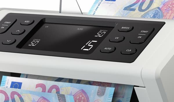 Safescan 2250 G2 Sedelräkningsmaskin Vit