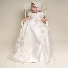 Baby maxi dopklänning