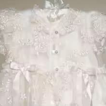Baby maxi dopklänning