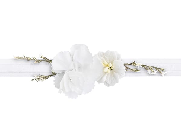 Corsage, hvid (1 æske / 50 stk.)