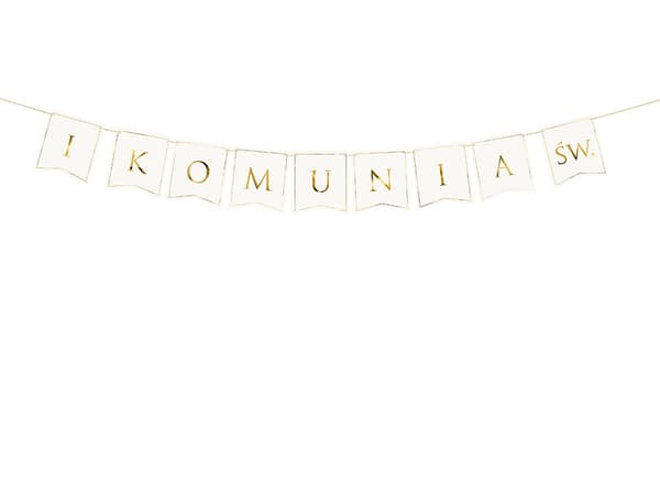 Banner Første Hellige Kommunion, 15x133cm