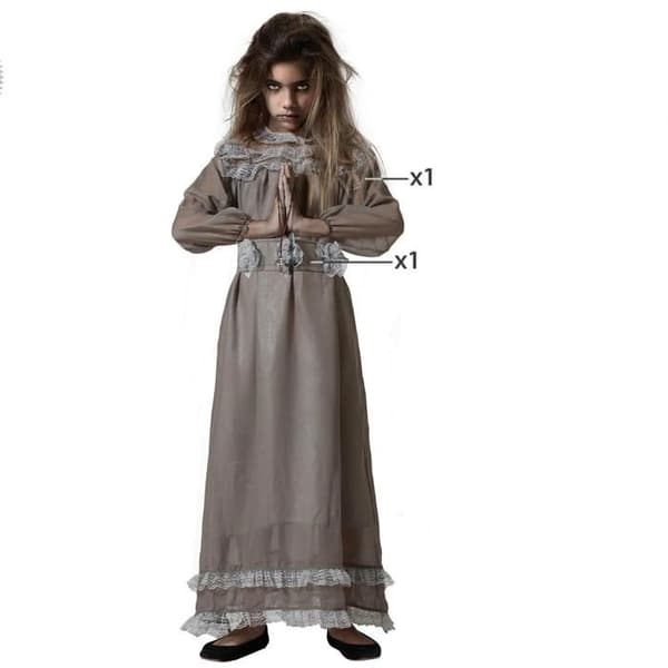 Kommunionsklädd - Flicka - 10/12 år - 140 till 152 cm - Kommunionsklänning - Unisex