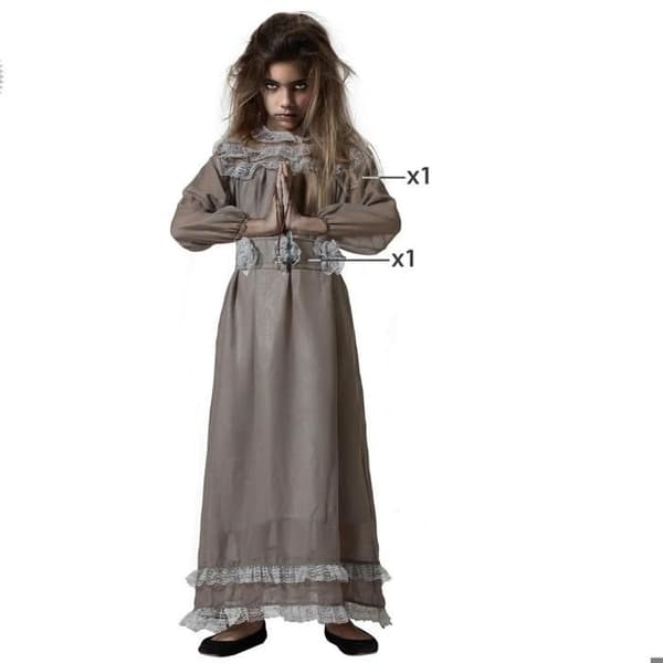Kommunionsklädd - Flicka - 10/12 år - 140 till 152 cm - Kommunionsklänning - Unisex
