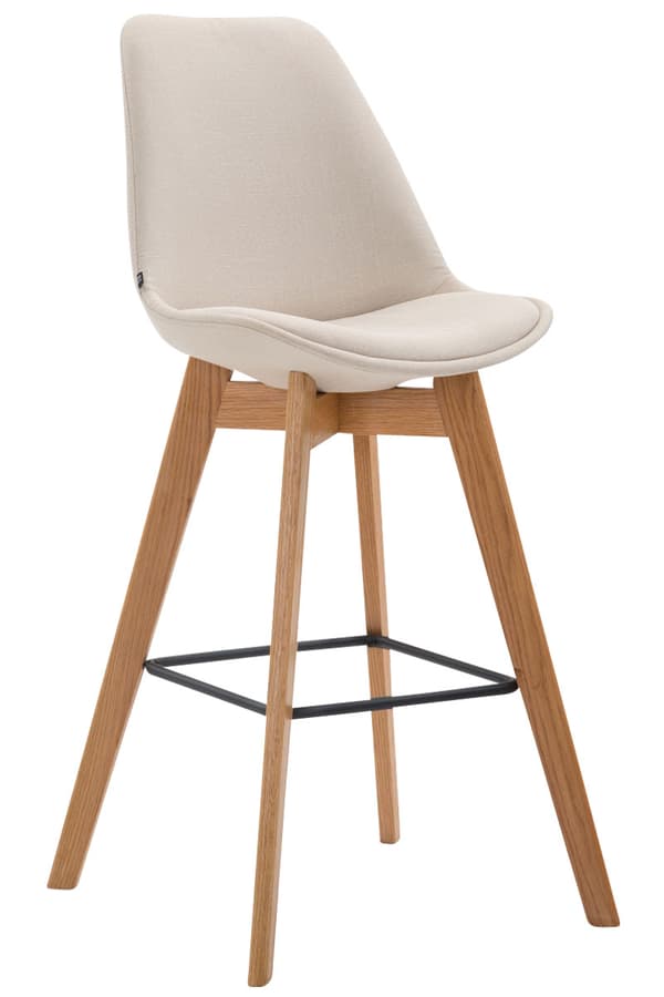 CLP Barstol Metz Stof Cream-natura