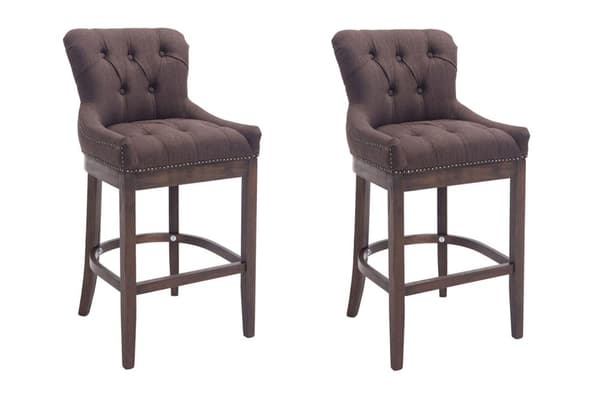 CLP 2-pack Barstol Lakewood Tyg
